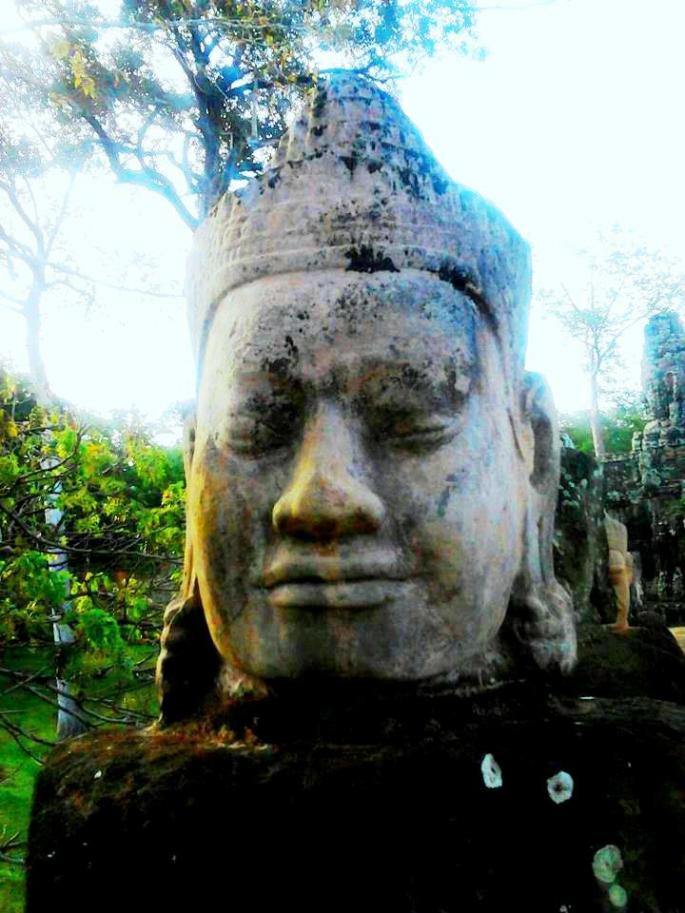 On the way to Takeo/Siem Reap. Photo by Anne-Maria Yritys. 2012. 