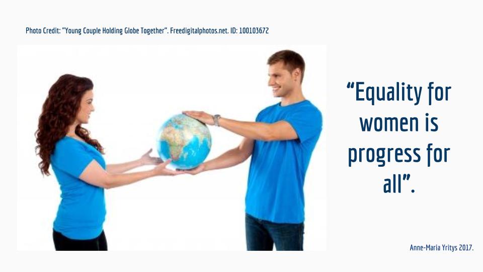 Gender equality and feminism