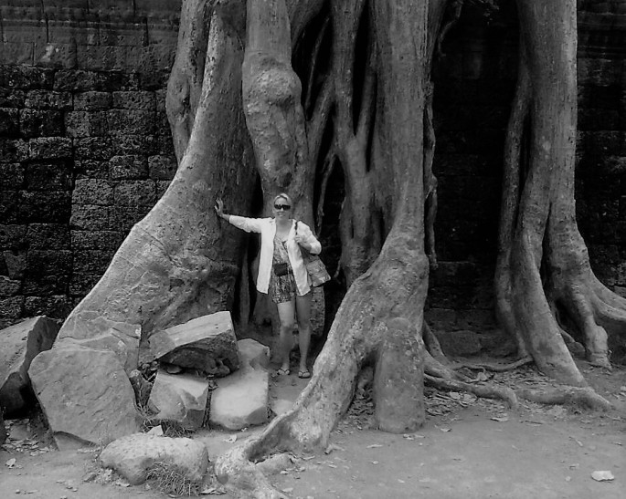 Anne-Maria Yritys Angkor Wat 2012