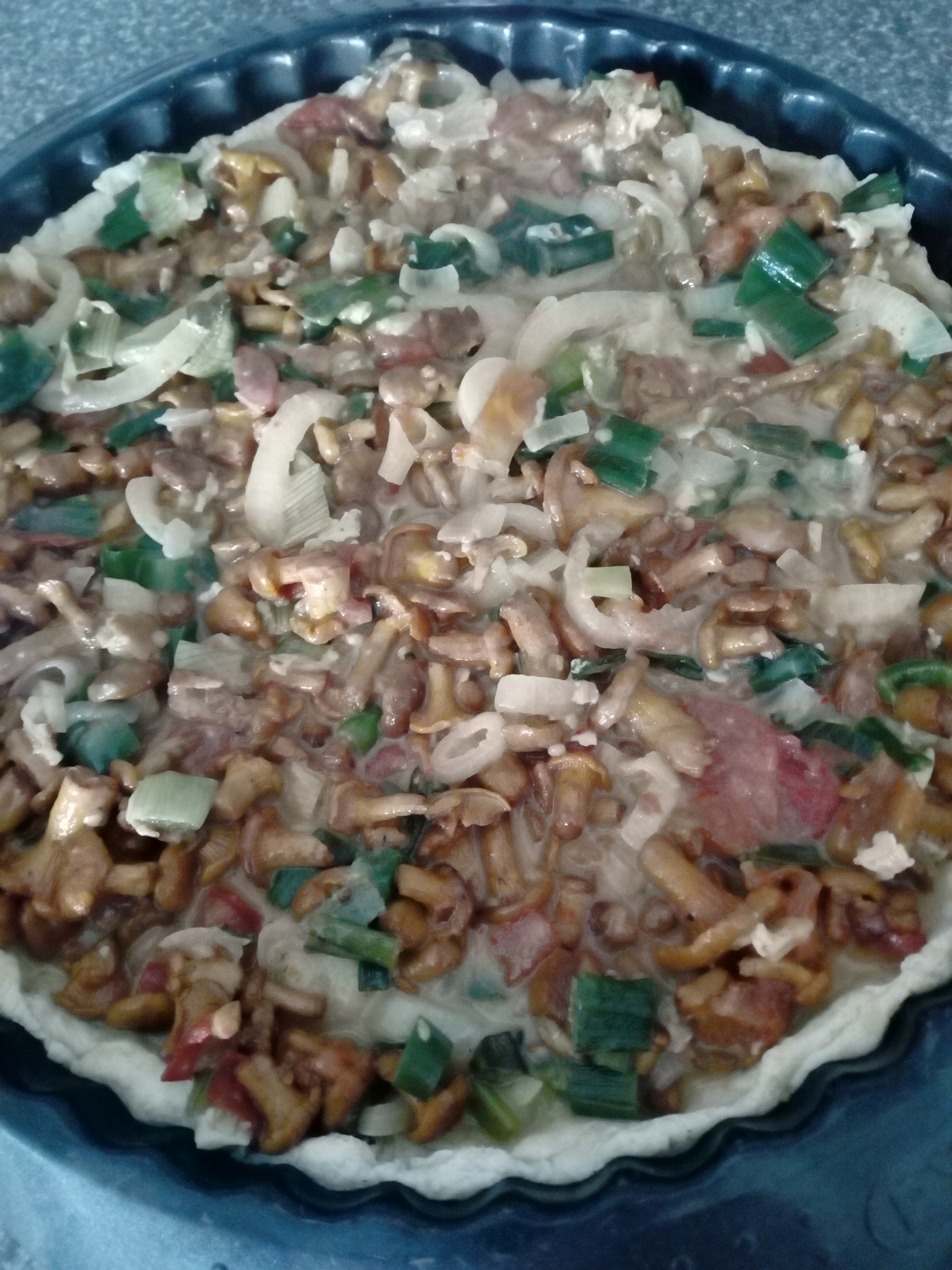 Environmentally Friendly Chanterelle Pie