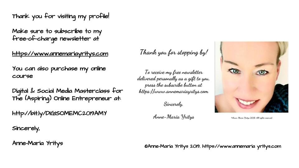 Digital & Social Media Masterclass 2019