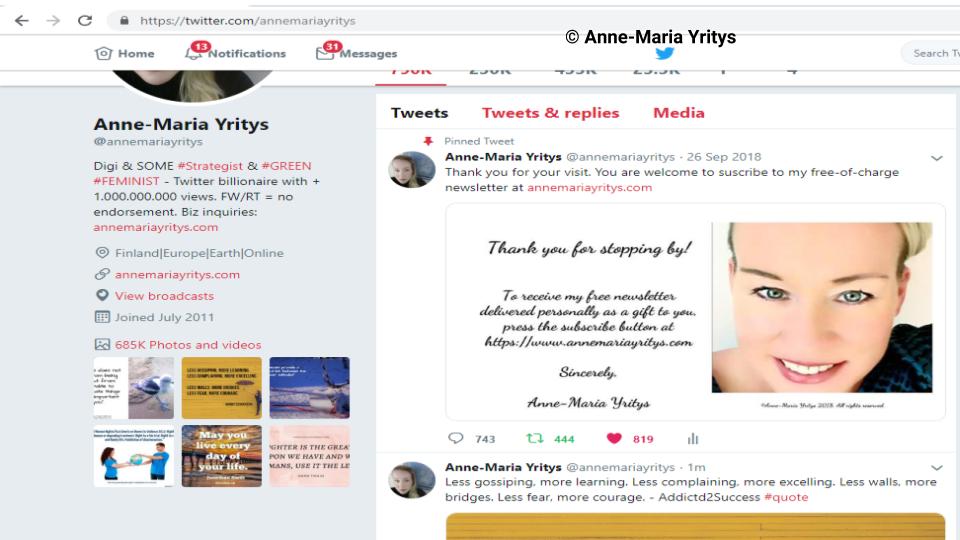 @annemariayritys on Twitter 1